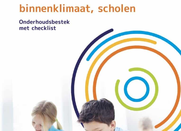 Voorkant Gezond, duurzaam en comfortabel binnenklimaat, scholen