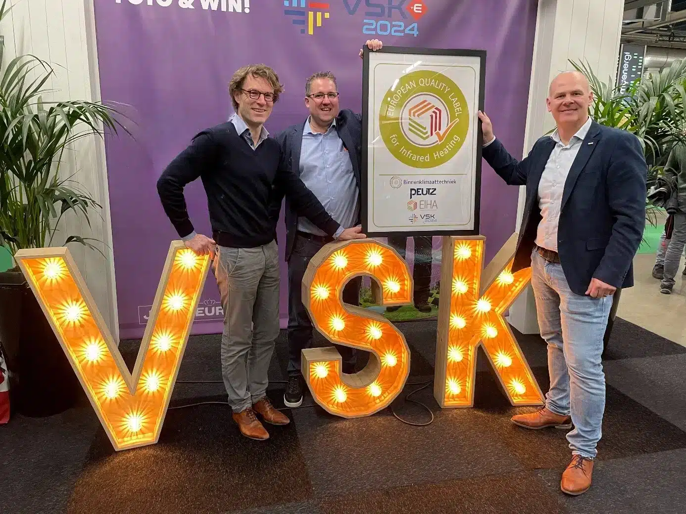 Nieuw ‘Quality Label’-keurmerk voor Infraroodpanelen ontwikkeld door EIHA en Stichting Binnenklimaattechniek in samenwerking met Peutz